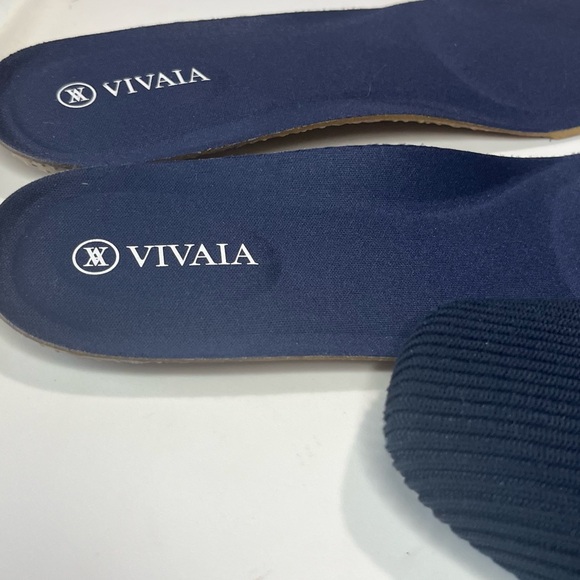 Vivia Square-Toe Loafers (Samantha) Sz 38 in Navy - Picture 13 of 16